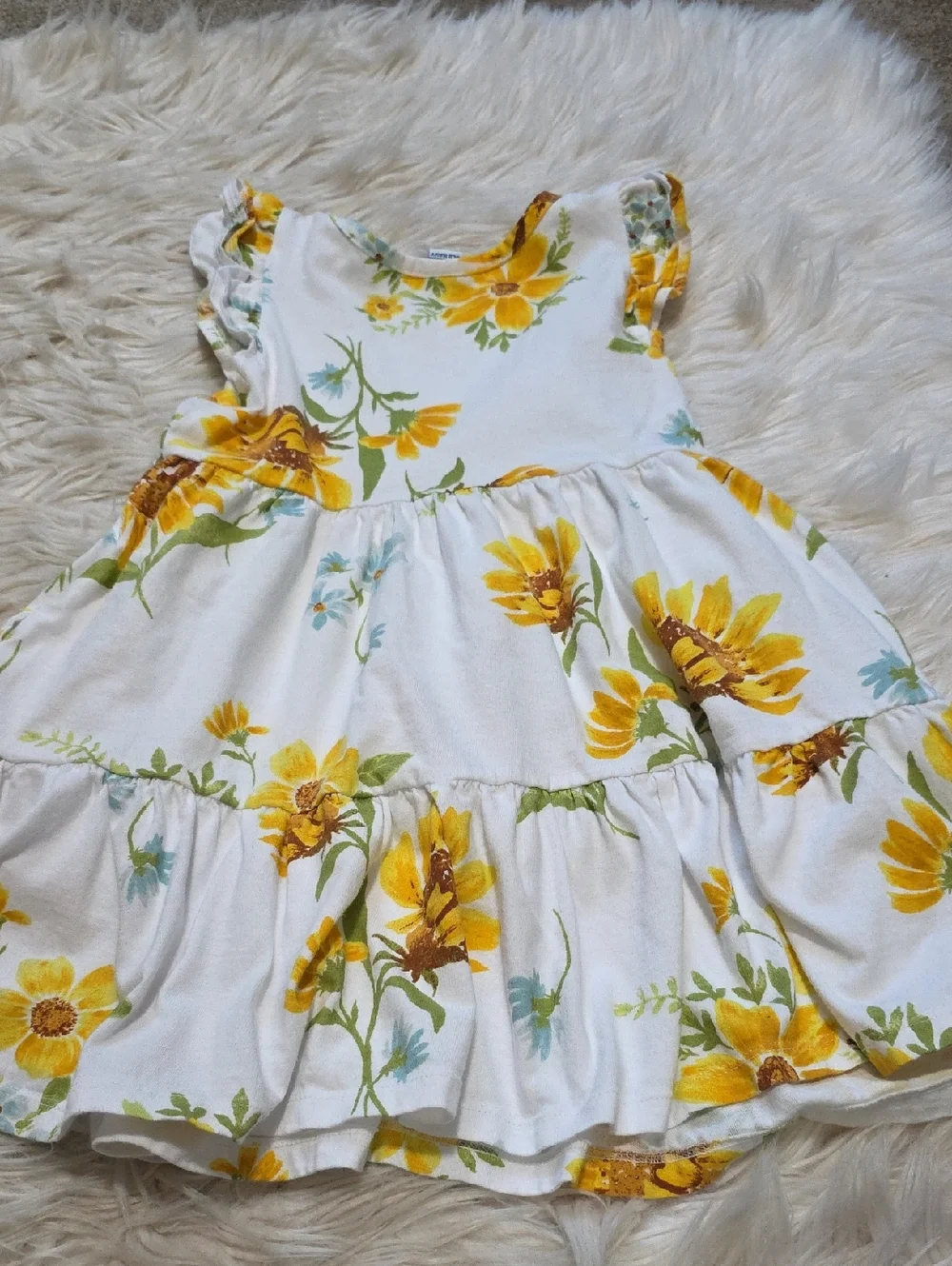 Old Navy Sunflower Dress- 5 Or XS